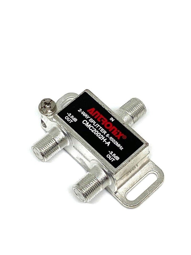 Antronix CMC2002H-A 2-Way Horizontal Splitter -3.5dB 5-1002 MHz High Performance for Coax Cable TV & Internet - Image 2